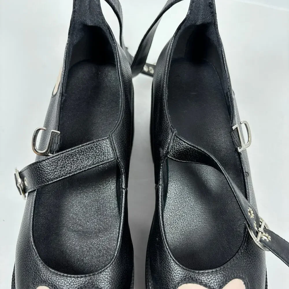 Lolita Mary Jane Shoes Platform 38 / 7.5 Chunky Goth Whimsigoth Kawaii Cosplay